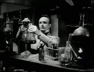 Anton Diffring in Tales of Frankenstein (1958)