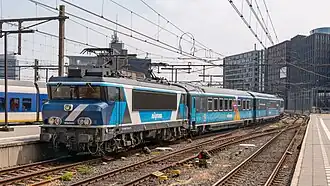 De Dinner Train komt aan in Amsterdam Centraal