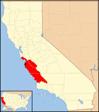 Bisdom Monterey in Californië