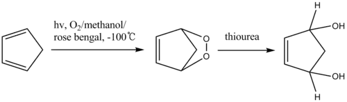 Reductie van cyclisch peroxide