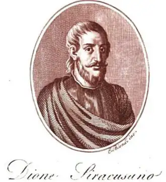 Gravure Dion van Syracuse