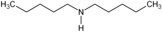 Structuurformule van dipentylamine