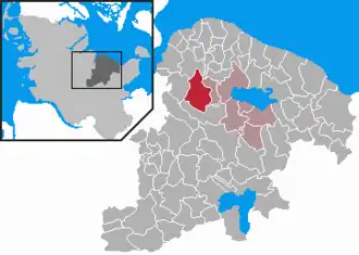 Kaart van Dobersdorf