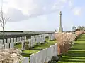 Britse militaire begraafplaats Dochy Farm New British Cemetery