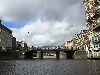 De Doelensluis gezien naar het noorden, februari 2016