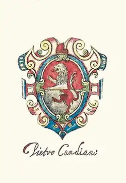 Wapenschild van de familie Candiano