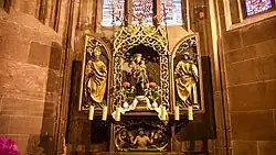 Maria-altaar in de Nicolaaskapel