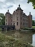 Zicht op het kasteel
