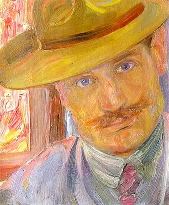 Zelfportret (ca. 1916)