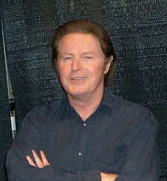 Don Henley backstage, in 2006