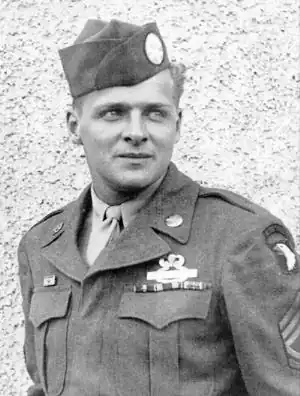 Technical Sergeant Donald Malarkey in 1945