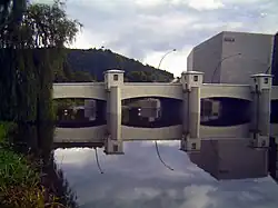 De Donau in Tuttlingen, Duitsland