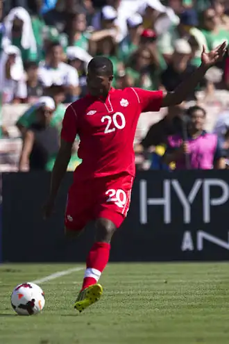 Henry in 2013 als speler van Canada