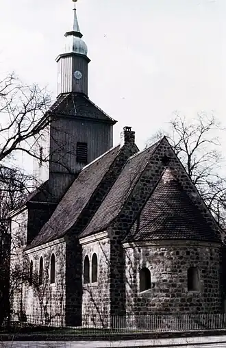 De dorpskerk van Mariendorf