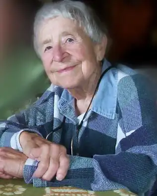 Portret van Doris McCarthy, 2006