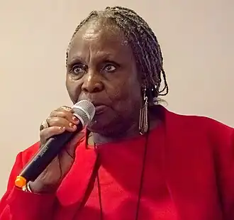 Dorothy Masuka in 2015.
