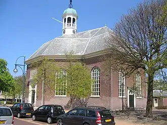 Dorpskerk van 's-Gravenzande, een ontwerp van Adrianus Tollus
