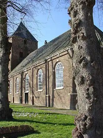 De dorpskerk van Borger, thans Cultuurpodium Podium34.