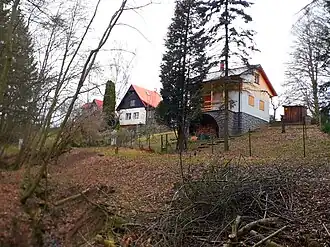 Huizen in het dorp (2020)