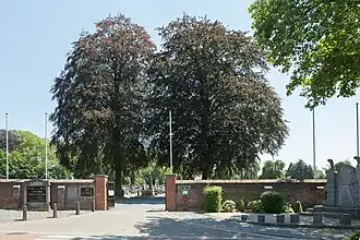 Toegang oostelijk deel