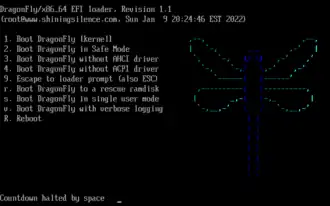 DragonFly BSD 6.2.1