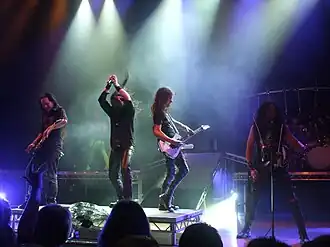 DragonForce live in Victoria Hall, Hanley 2009