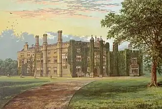 Drakelow Hall omstreeks 1880