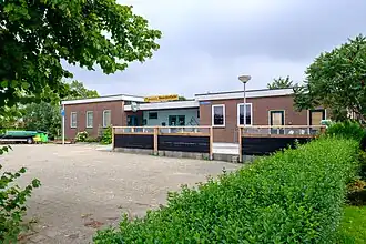 Het ergens begin jaren 1960 gebouwde buurthuis Noorderlicht