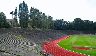 Lange staantribune Drielindenstadion