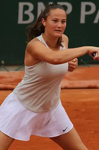 Aubane Droguet op Roland Garros, 2019