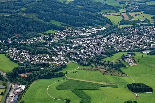 Gezicht op Drolshagen