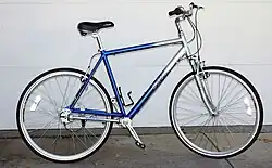 Dynamische "Runabout" 7 fiets met asaandrijving