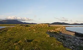 Dun Vulan, gezien vanuit het westen.