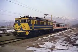 De Pullman Cerdanya in 1992 in het station