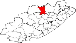 Ligging Maletswai Local Municipality