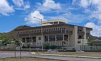 Hoofdkantoor van de bank