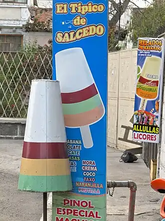 IJsjes in San Miguel