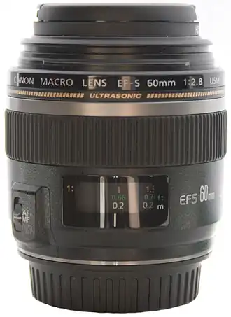 Canon EF-S 60mm-objectief