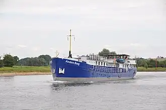 De ANDERE BOEG op de Nederrijn