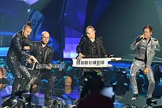 PeR tijdens het Eurovisiesongfestival 2013