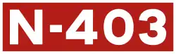 Carretera Nacional N-403