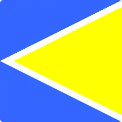 Bord langs spoorbaan