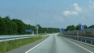 De Põhimaantee 1 bij Kotinuka