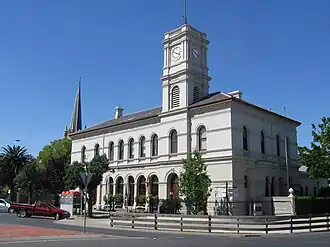 Post office van Echuca