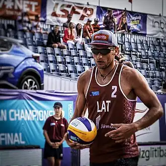 Točs bij de EK in Jūrmala (2017)