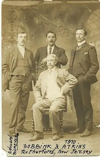 met Bobbink en Atkins in Rutherford