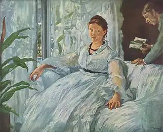 Édouard Manet, Het lezen (1868)
