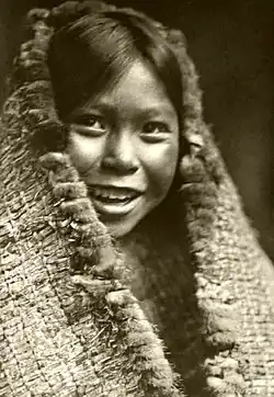 Tla-o-qui-aht girl, 1916