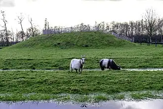 Gereconstrueerde burchtheuvel
