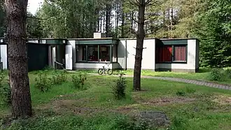 Bungalows op het park